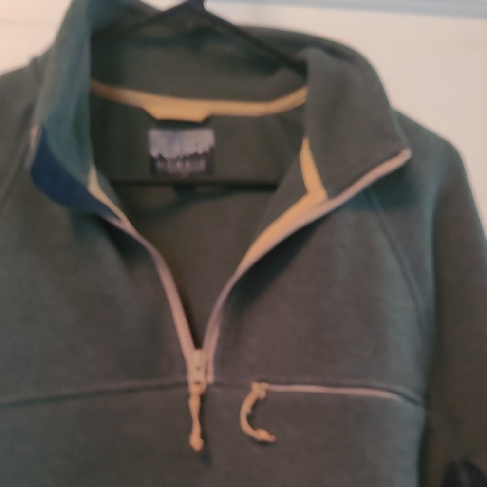 Men's Green Pullover Sweatshirt